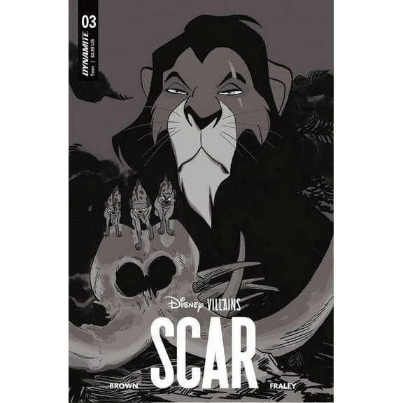 Disney Villains: Scar #3R VF ; Dynamite Comic Book