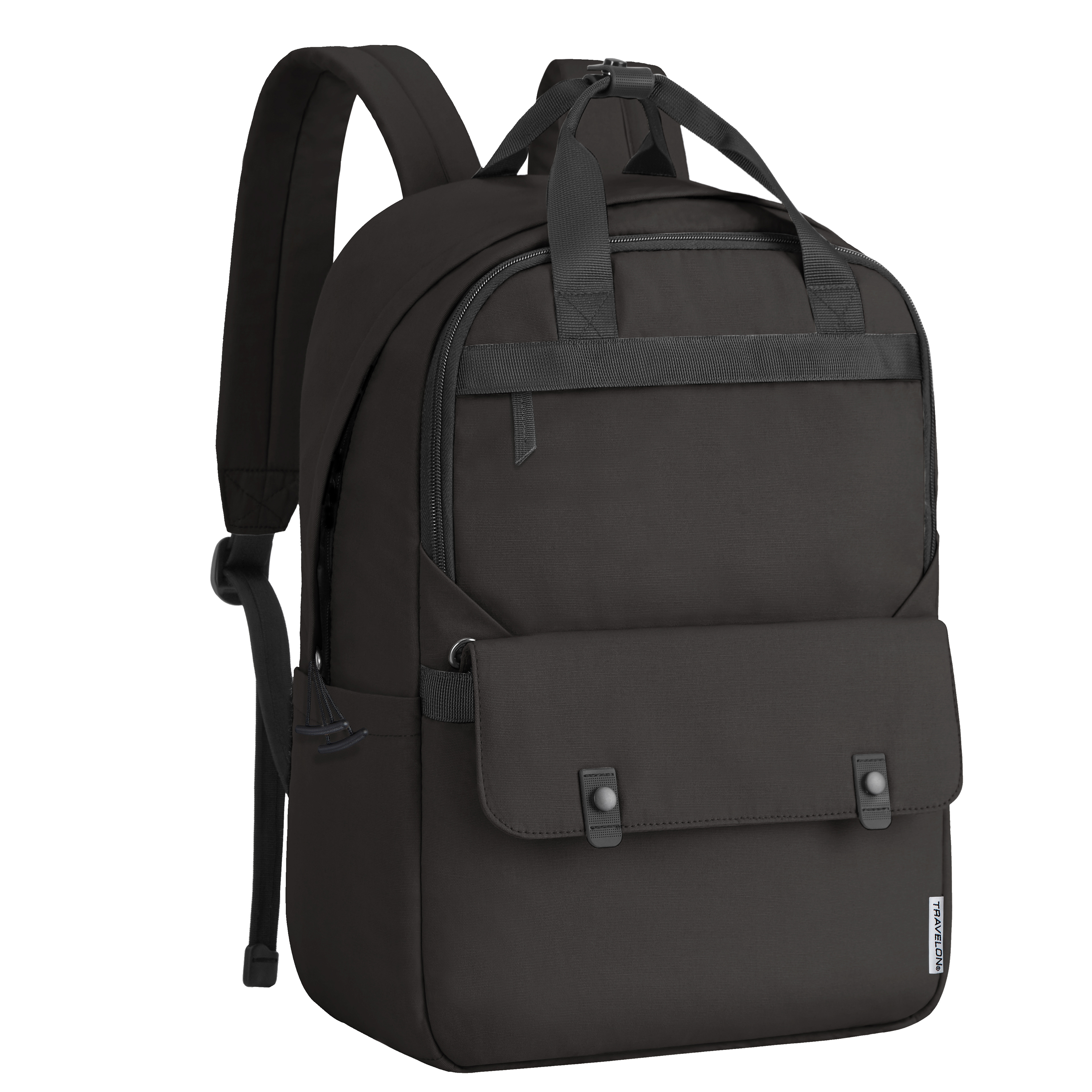 Travelon: Origin - Anti-Theft - Large Backpack - SILVADUR TREATED - Black - image 2 of 11