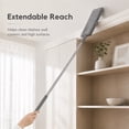thumbnail image 4 of Gap Dust Cleaner with Pole, Cleaning Tools with 2 Microfiber Dusting Cloths, Long Handle Duster for Cleaning Under Refrigerator Furniture Appliance, 4 of 7