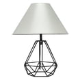 thumbnail image 3 of Lampara De Mesa Luz Ideal, Rubí Blanca Pantalla De Tela., 3 of 4