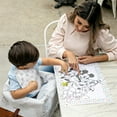 thumbnail image 6 of Disney Baby by J.L. Childress Baby Dining Out Bundles - 3 Restaurant Bundles for Toddlers - Disposable Bib, Disposable Placemat and Disposable High Chair Cover - 3 Bundles, 6 of 8