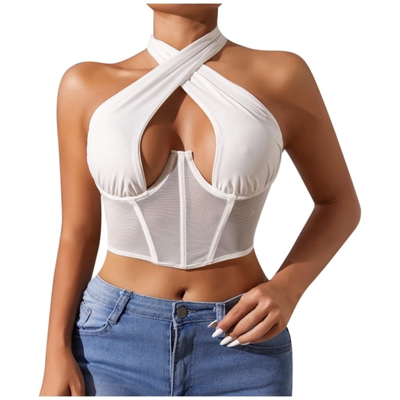 MDUKONU Bras for Women Womens Wireless Bra, Smooth Comfort Full Coverage Bra, Foam Cups, Convertible Bra Straps White XL