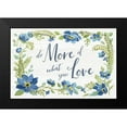 thumbnail image 2 of Vassileva, Silvia 14x11 Black Modern Framed Museum Art Print Titled - Botanical Blue III, 2 of 5