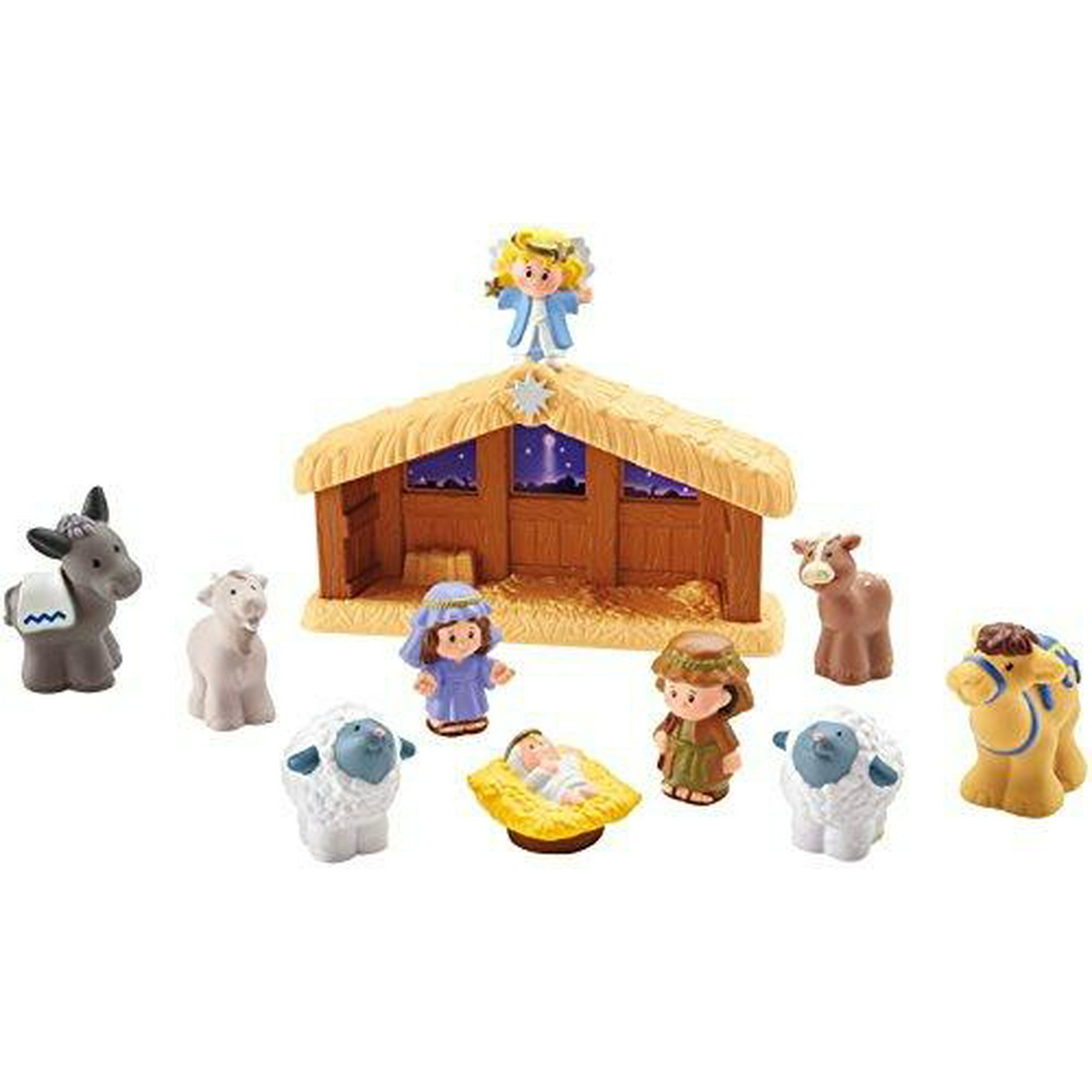 Fisher price manger set discount