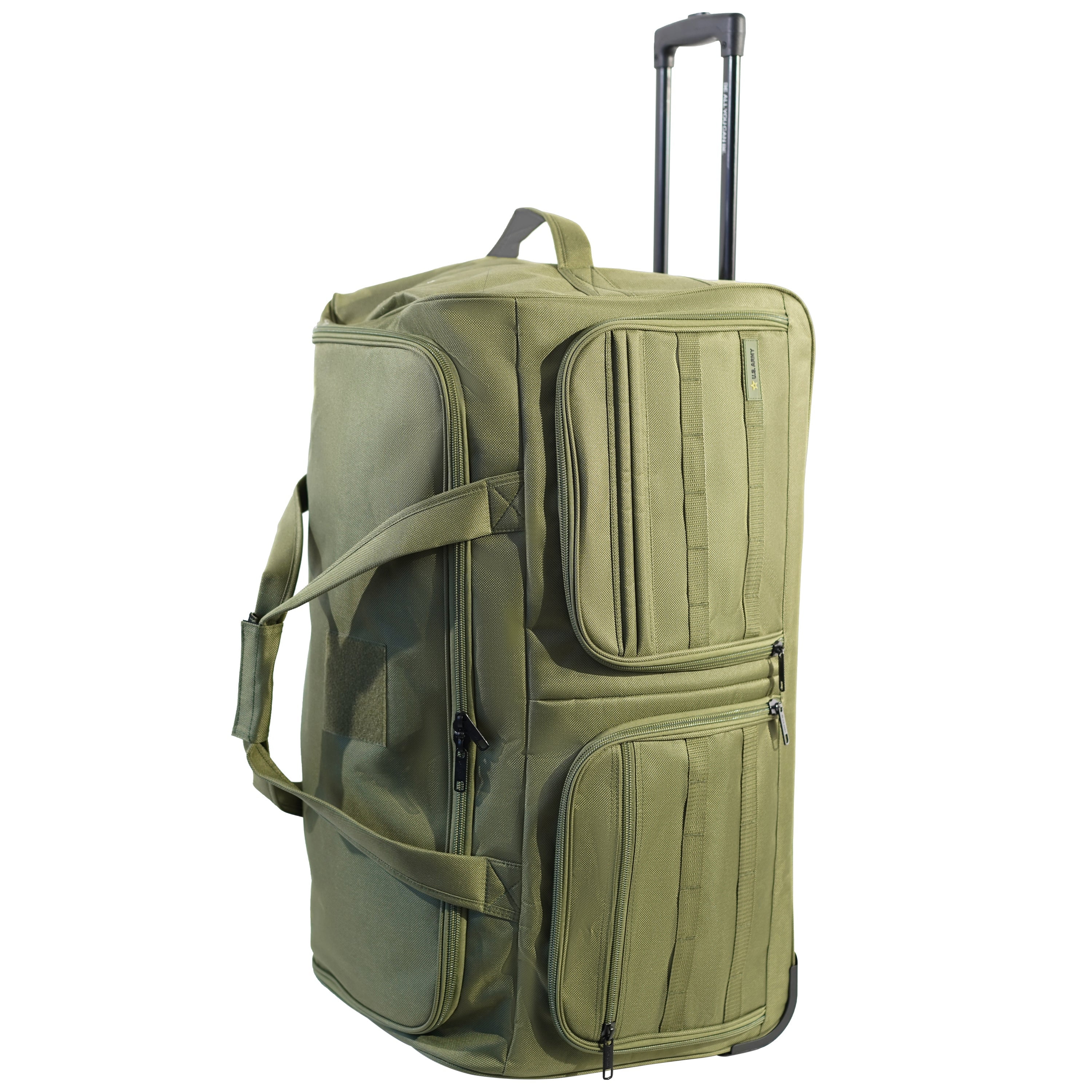 その他 Russeluno MILITARY DUFFEL BAG US ARMY ROMEO 28-inch Tactical Rolling Duffel Green - Walmart.com