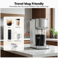 thumbnail image 4 of Coffee Maker 2-in-1 Single Serve Coffee Machine for K-Cup Capsule Pod and Ground Powder Brewer for Home Office Kitchen, Black, 4 of 8