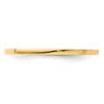 thumbnail image 5 of Auriga Fine Jewelry 10K Yellow Gold 1.2mm Flat Polished Stackable Band for Women Size 5, 5 of 6