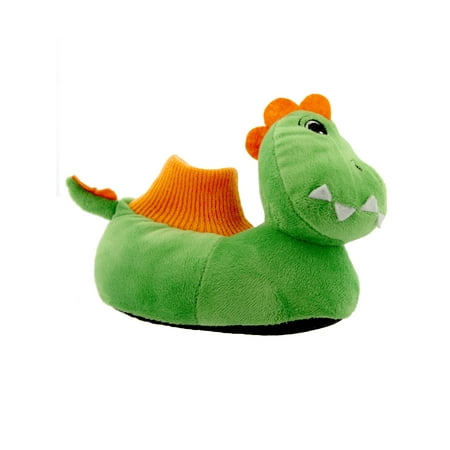

Yankee Toy Box Plush Dinosaur Toddler Boys Girls Sock Top Slippers 84007