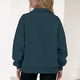 thumbnail image 4 of HongQid Women's Half Zip Sweatshirts Fleece Stand Collar Long Sleeve Oversized Pullovers with Pockets, 4 of 5