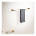 thumbnail image 3 of ANZZI 4-Piece Brushed Gold Bathroom Accessories Set, 3 of 5