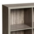 thumbnail image 3 of ClosetMaid 4 Cube Storage Shelf Bookshelf Organizer with Back Panel, Gray, 3 of 9