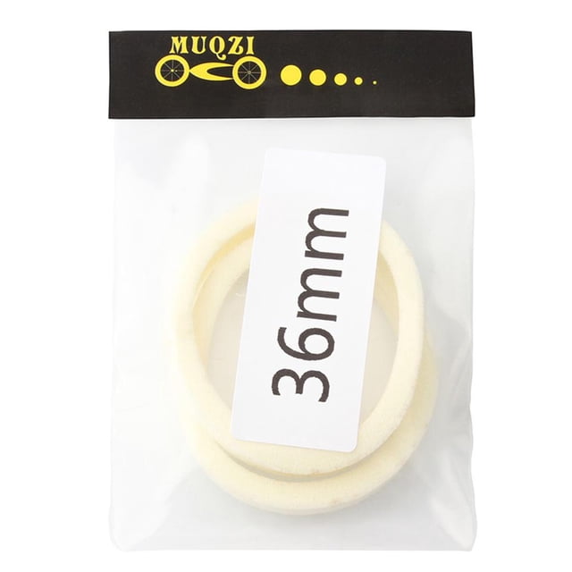 Bicicleta MUQZI 2 uds MTB bicicleta esponja anillo aceite sellado espuma delantera horquilla junta tórica (36mm) Tmvgtek Accesorios para bicicletas