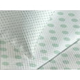 thumbnail image 4 of Ambesonne Green Quilted Bedspread Set 3 Pcs, Pastel Polka Dots, King Size, Mint Green White, 4 of 5