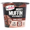 thumbnail image 1 of FlapJacked,Mighty Muffin avec Probiotiques, Double Chocolat, 1,94 oz (55 g), 1 of 2