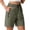 19# Army Green, variant on Women's 7" Hiking Shorts Stretch Lightweight Quick Dry Athletic Comfy Summer Long Shorts with Zipper Pockets Black XL