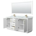 thumbnail image 2 of Wyndham Collection Wcf414172d-Nat-Unsm70 Strada 72" Free Standing Double Basin Vanity Set, 2 of 7