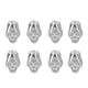 thumbnail image 3 of Remaches de Calavera, 150 Juegos de Remaches de Calavera Remache de Cabeza Fantasma Remaches de Cuero de Calavera Máxima Comodidad, 3 of 12