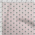 thumbnail image 3 of Soimoi Llama Alpaca Print, Velvet Fabric, Decor Sewing Fabric by The Yard 54 Inch Wide,Decorative Fabric for Upholstery and Home Accents, Light Pink & Black, 3 of 5