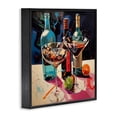 thumbnail image 2 of Stupell Industries Glam Artsy Cocktails of Every Sip Black Framed Giclee Art, 12 x 12, by Lazar Studio, 2 of 8