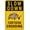 Y01, variant on Slow Down - Beavers Crossing Sign, Durable Aluminum, 8x12 Inches, Rust-Resistant, Easy to Install, Ideal for Streets, Driveways, Wall Art, and Outdoor Decor