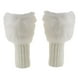 thumbnail image 4 of Botas de punto Mullidas Salvador calentador de piernas de piel Única blanco, 4 of 9