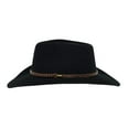 thumbnail image 2 of Outback Trading Company® Men's Forbes Black Wool Hat 1153-BLK, 2 of 2