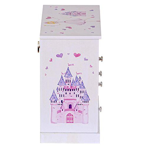 Mele and Co Adalyn Girls Musical Ballerina Jewelry Box
