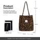 thumbnail image 2 of Bolso de mano de pana para mujer, bolso de pana para mujer, bolso de hombro reutilizable, bolso de hombro para compras, oficina, escuela, viajes, 2 of 6