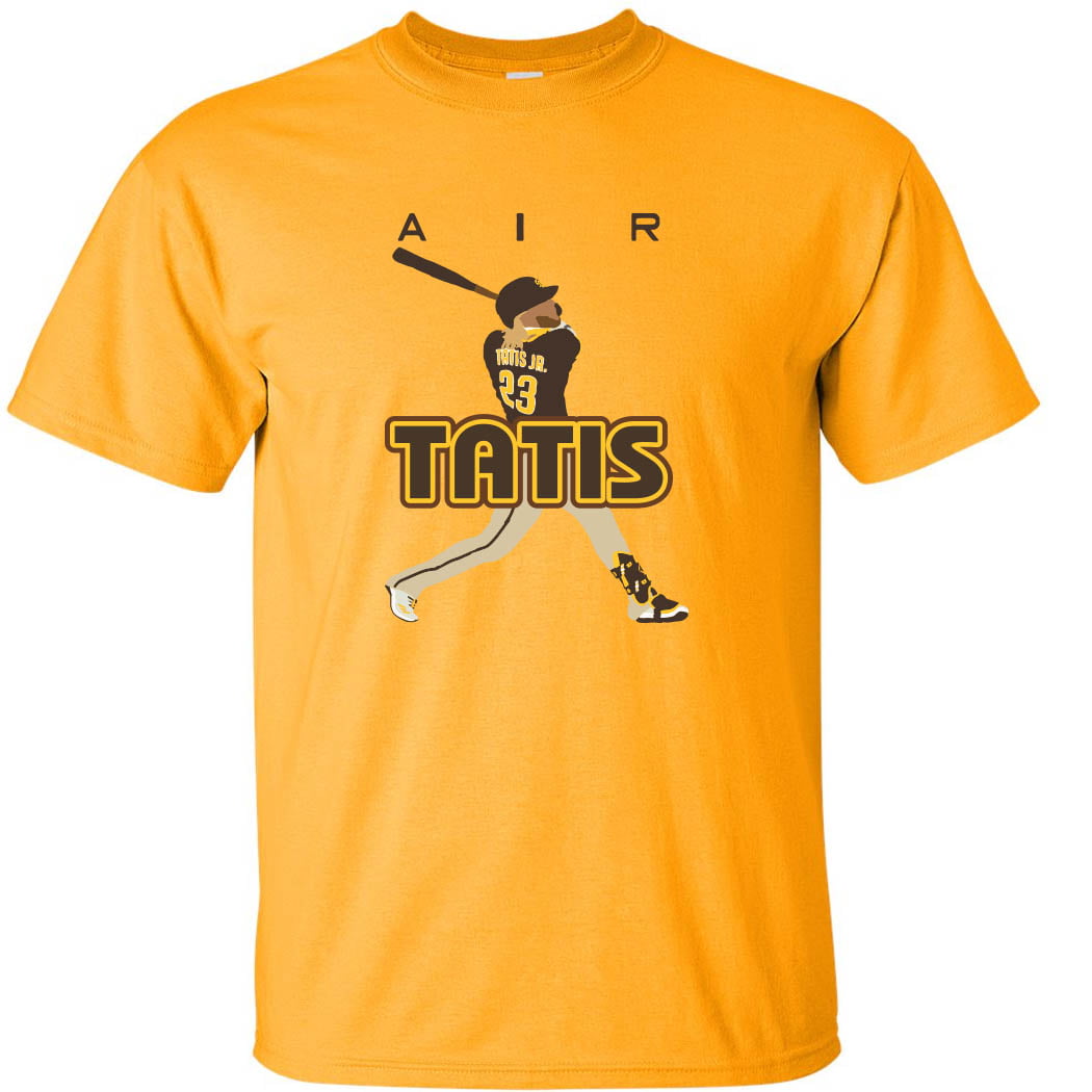GOLD Fernando Tatis Jr El Nino Padres AIR T-shirt YOUTH SMALL