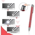 thumbnail image 3 of Pen With Light For Writing In The Dark, 6 Pieces Lighted Tip Pen Led Flashlight Light Up Ballpoint Pen(red + Black), 3 of 5
