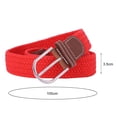 thumbnail image 6 of D-GROEE Belt for Men, Unisex Stretch Braided Web Belt Elastic for Casual Golf Hunting Pants Jeans, 6 of 8