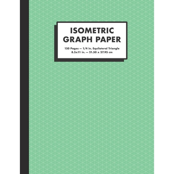 isometric notebooks isometric graph paper 14 in