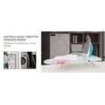 thumbnail image 5 of Slieton Tabletop Ironing Board 12"x29" – Portable Folding Ironing Board with Thick Felt Padding, Heat-Resistant Cover, Stainless Steel Legs, Compact & Space-Saving Design (Color Floral), 5 of 8