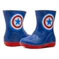 thumbnail image 1 of Bota Lluvia Capitán América Bubble Gummers Asgard 14-19 azul 21, 1 of 5