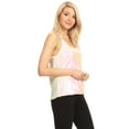 thumbnail image 3 of Fashion Womens Sequin Spaghetti Strap Crop Camisole Tank Top, Matte Shiny, 3 of 5