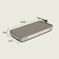 thumbnail image 2 of bella 12" x 22" Electric Griddle with EverGood&acirc;&cent; Ceramic Nonstick Coating, Removable Temperature Probe, Dishwasher-Safe Drip, 2 of 9