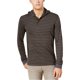 thumbnail image 1 of Bar III Camiseta henley a rayas para hombre, verde, grande bar III henley, 1 of 1