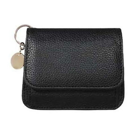 Kezqiaxn Organizer and Storage Leather Popular Women's Coin Purse Black