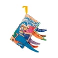 thumbnail image 1 of Libro de tela arrugada para bebés Sunnimix Juguete sensorial dinosaurio, 1 of 8