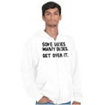 thumbnail image 5 of Some Dudes Get Married LGBTQ Pride Zip Hoodie Sweatshirt Men Brisco Brands M, 5 of 6