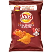 Lay's Fiery Roasted Habanero Potato Chips 2.75 oz. Bag