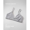 thumbnail image 5 of CRZ YOGA Softhold Triangle Bralette Everyday Bra For Women, 5 of 6