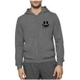 thumbnail image 4 of Txeol Dialysis Sweatshirts for Men with Arm Zipper Full-Zip Hemodialysis Hooded Jacket Outdoor Warm Sweatshirt Hoodies,Gray,M, 4 of 7