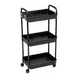 thumbnail image 1 of Carrito Organizador Multiusos 3 Niveles Ruedas 360 De Metal, Blanco, 1 of 5