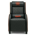 thumbnail image 5 of Gymax Massage Gaming Recliner Chair Leather Single Sofa Home Theater Seat Orange, 5 of 10