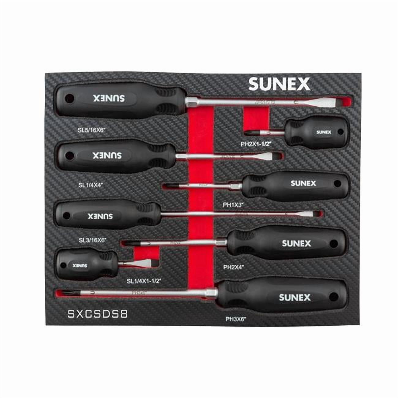 Sunex 1112SS 12-Piece Combination Screwdriver Set - Walmart.com
