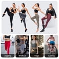 thumbnail image 4 of Leggings de yoga para mujer con bolsillos Cintura ancha Entrenamiento Correr Ciclismo Pantalones dep Abanopi Pantalones de yoga, 4 of 7