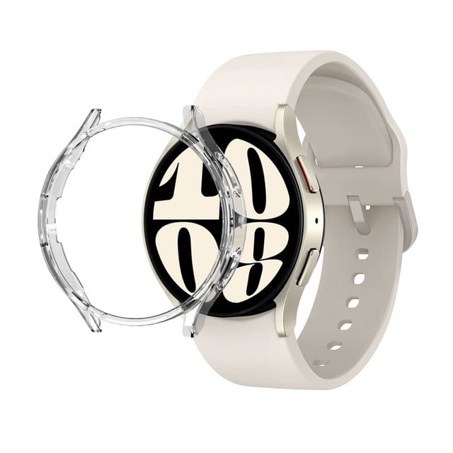 WIFKLSIIPG Compitable with Samsung Galaxy Watch6 44mm Watch Case Protective Case Half Pack PC Hollow Case Watch Accessories