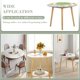 thumbnail image 3 of Jorge y Marta-theme Fitted Round Tablecloths Elastic Edged Table Covers Waterproof Table Cloth for Kitchen Holiday Party Tables Decor 150cm, 3 of 6