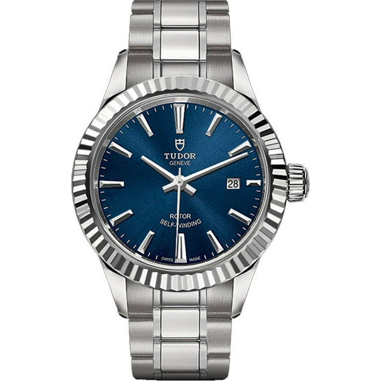 Tudor style top blue dial